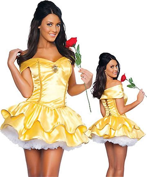 Ailisen New Adult Womens Sexy Halloween Party Princess Belle Costumes