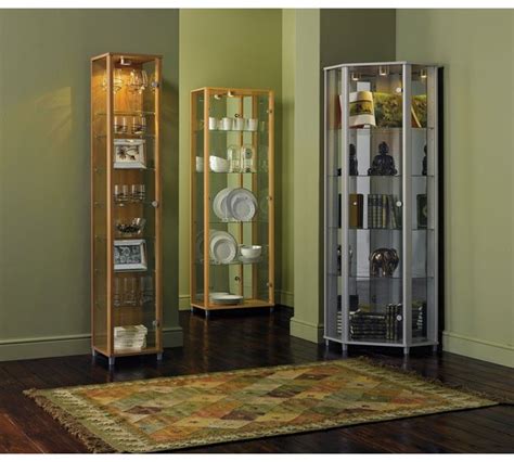 We did not find results for: Buy HOME Corner Glass Display Cabinet - Silver Effect at ...