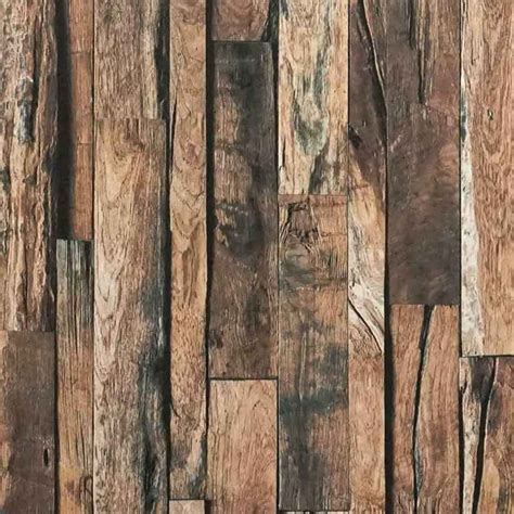 Reclaimed Wood Peel And Stick Wallpaper Contact Paper Decor Self