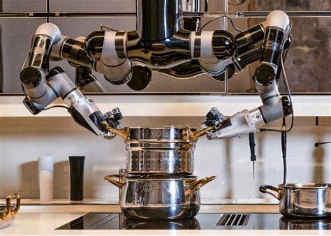 Robot Kitchen Moley Robotics Cook Cleaning 