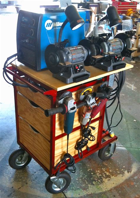 See more ideas about welding cart, welding, welding projects. DIY Welding Table and Cart Ideas, Part 2
