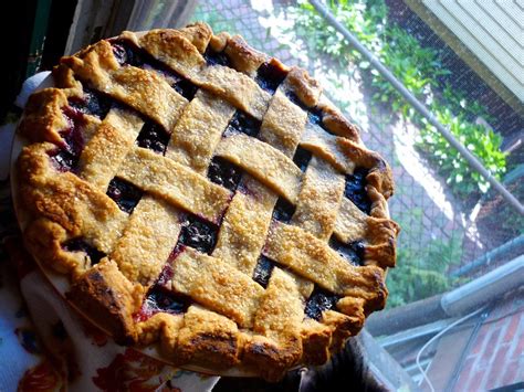 Food For Poems Wild Blueberry Pie