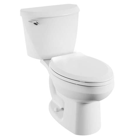 American Standard Reliant Piece Gpf Single Flush Elongated Toilet In White Seat Included