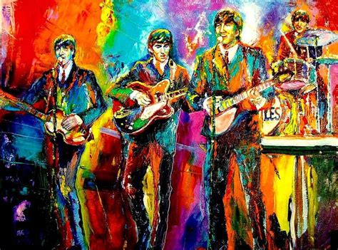 John Lennon Painting Beatles By Leland Castro Beatles Painting