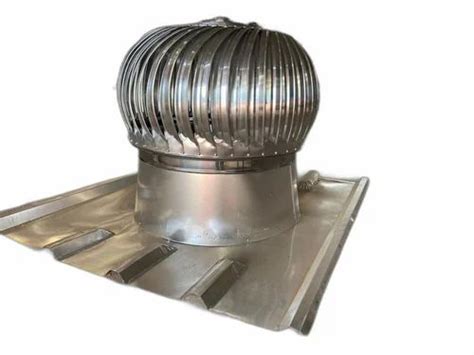 Stainless Steel Electric Roof Turbo Ventilator For Industrial At Rs