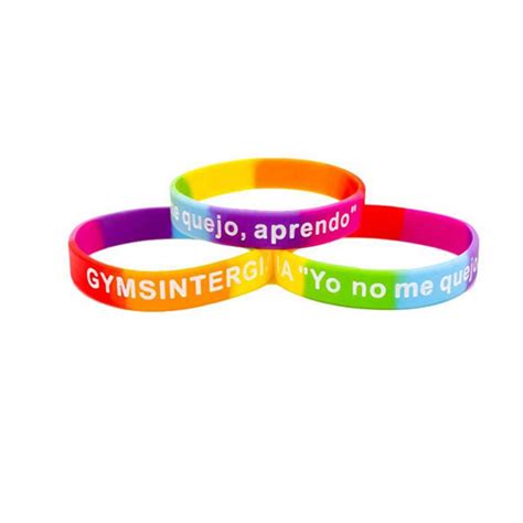 Custom Silicone Bracelets Make Your Own Rubber Wristbands With Message Or Logo High Quality