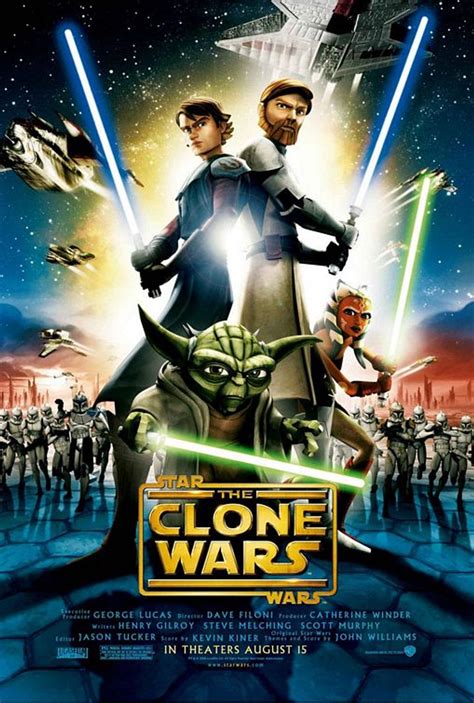 Star Wars The Clone Wars Original Filmposter Doppelseitig Normal