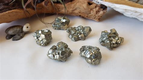 Pyrite Nuggets Healing Crystals Etsy Uk Pyrite Fool Gold Nugget