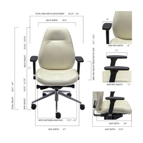 Palisades Mid Back Office Chair Painfree Living Lifeform® Chairs