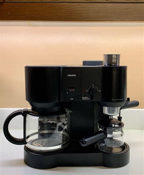 Krups Coffee Maker And Espresso Machine Combination Black Tv And Home