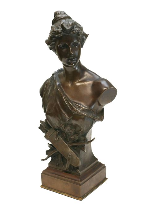 Bid Now Hans Muller Bronze Sculpture Diana Circa 1900 Invalid Date Pst