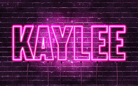1920x1080px 1080p free download kaylee with names female names kaylee name purple neon