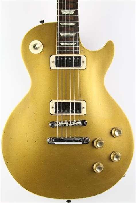 Gibson Les Paul Deluxe 1971 Gold Top Guitar For Sale Thunder Road Guitars