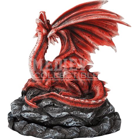 Red Dragon Incense Burner - CC10558 by Medieval Collectibles | Dragon incense burner, Incense ...