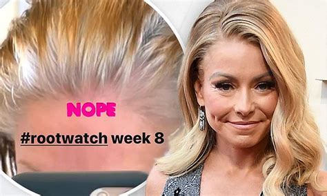 Kelly Ripa Updates Her Fans On Her Advancing Gray Hair After Eight Weeks Without A Salon Visit