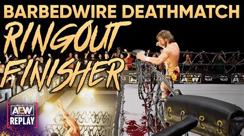 Aew Fight Forever Ring Out Finisher In Exploding Barbed Wire