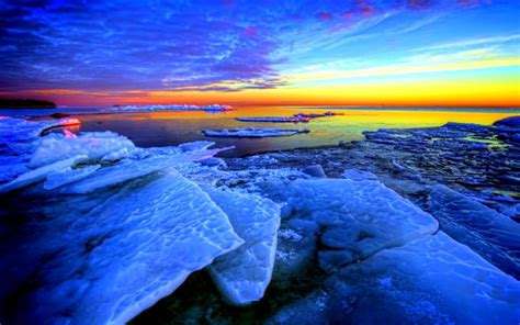 Hd Icy Cool Evening Wallpaper Download Free 65859