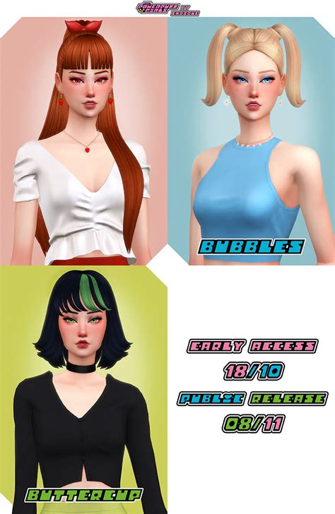 The Sims 4 Powerpuff Girls Cc And Mods All Free Fandomspot