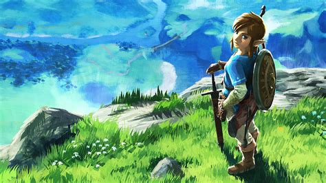 [53 ] The Legend Of Zelda Breath Of The Wild Hd Wallpapers Wallpapersafari