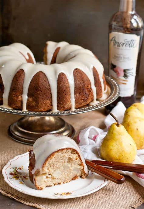 Pear Bundt Cake With Vanilla Brown Butter Glaze Neighborfood Recipe