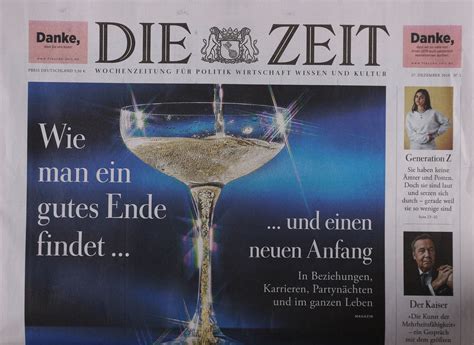 DIE ZEIT 1/2020 - Zeitungen und Zeitschriften online