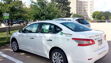 Enterprise CarShare offers affordable rental cars on campus