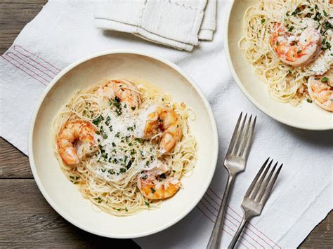 Meanwhile, toss shrimp, salt, pepper, and sugar in medium bowl. Our Best Shrimp Scampi Recipes : Food Network | Recipes ...