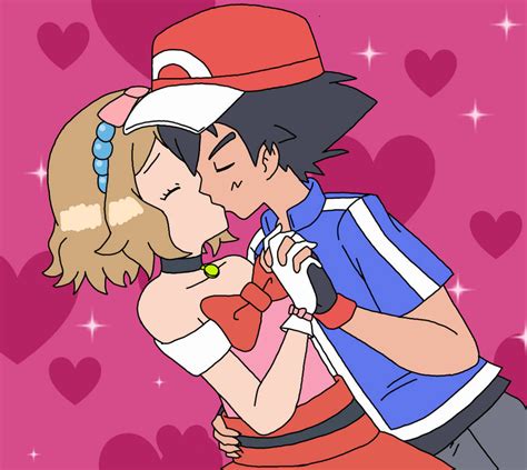 Amourshipping Valentines Day By Serenashowcase On Deviantart Romantic Dream Pokemon Ash And