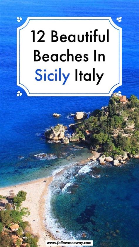 12 Beautiful Beaches In Sicily Map To Find Them Sicily Travel