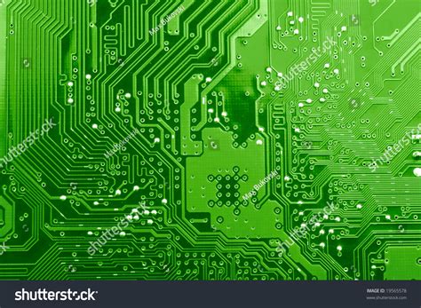 Green Circuit Board Without Components Stock Photo 19565578 Shutterstock