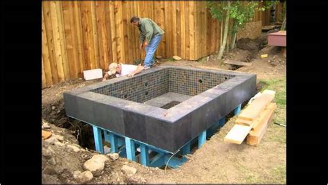 Concrete Hot Tub Designs Home Improvement