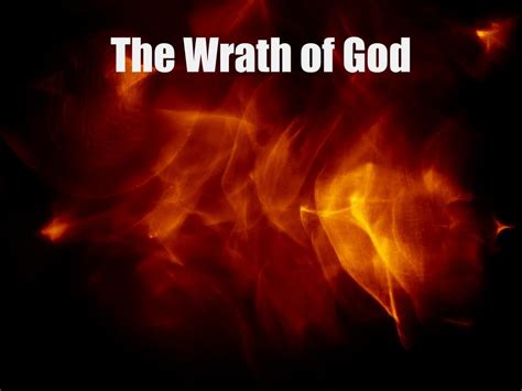 Ppt The Wrath Of God Powerpoint Presentation Free Download Id1034140