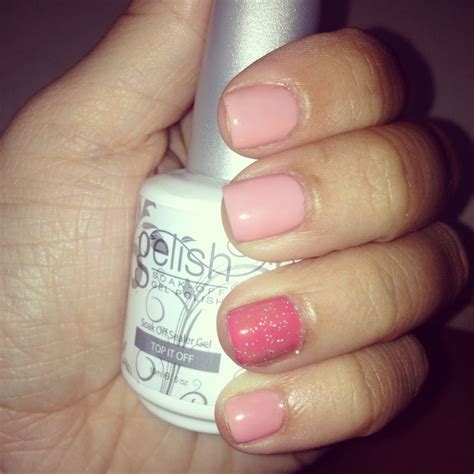 Go Girl Gelish Polish And Passion Gelish Polish Accent Finger With