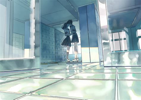 Wallpaper Gadis Anime Anime Couple Karakter Asli 3072x2171