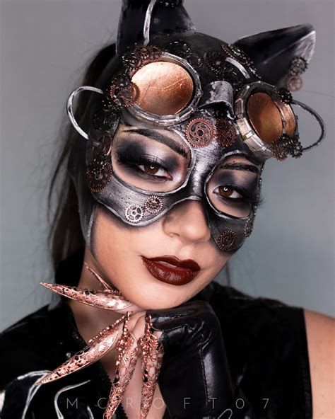 Steampunk Catwoman Makeup By Mcroft07 On Deviantart