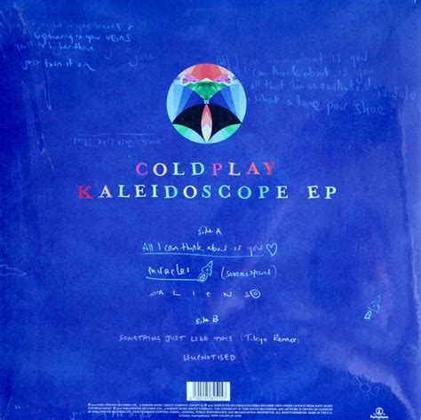 Coldplay Kaleidoscope America Dvd