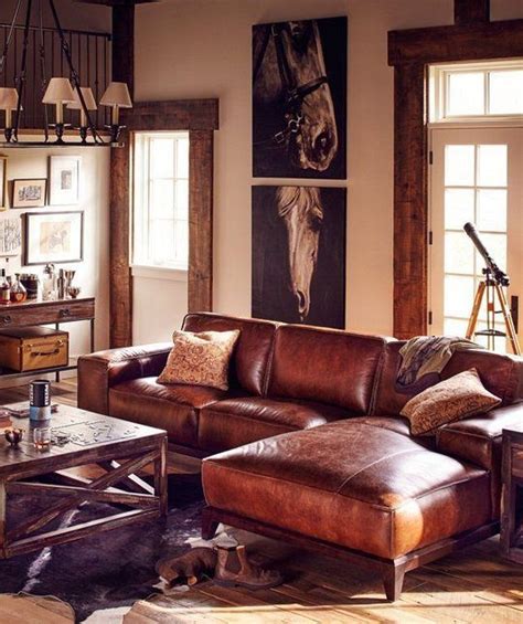 20 Masculine Living Room Designs With Rustic Style Living Room