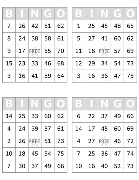 Free Printable Christmas Bingo Cards 1 75 Pdf Belinda Berubes