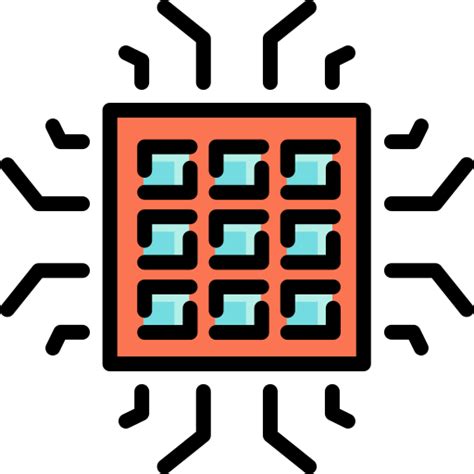 Computer Chip Free Icon