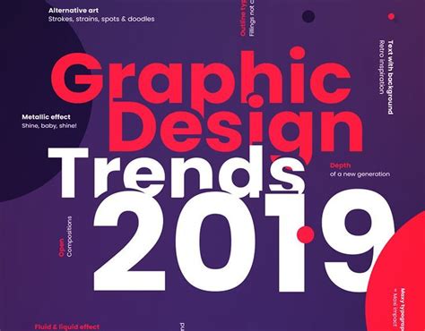 Top Graphic Design Trends 2019 Fresh Hot And Bold On Behance Graphic