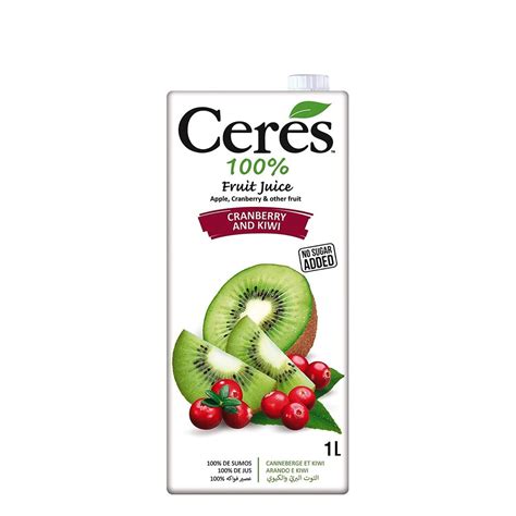 Ceres Fruit Juice Cranberry And Kiwi 1l Shopee Philippines