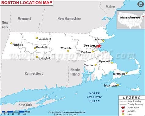 Where Is Boston Massachusetts Where Is Boston Massachusetts Map