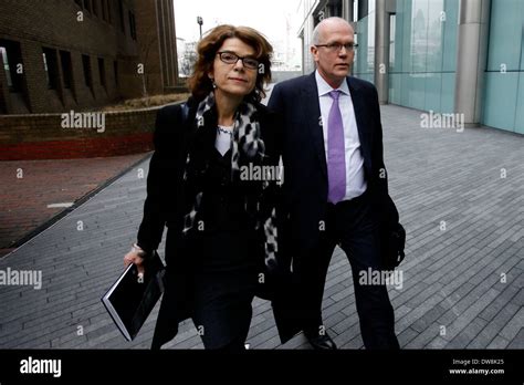Vicky Pryce Former Wife Of Lib Den Cabinet Minister Chris Huhne Is Seen When She Leaves