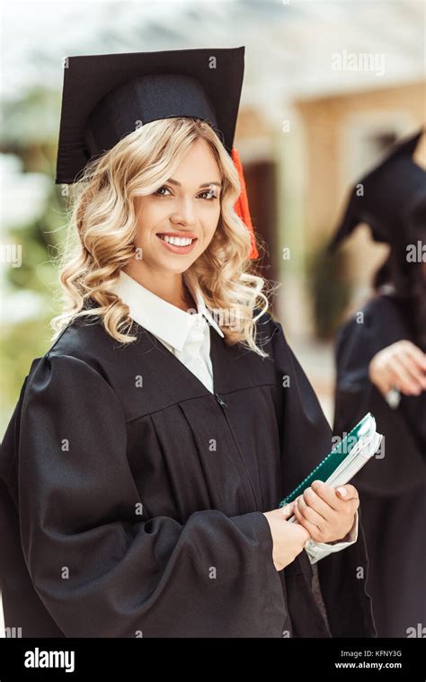 Young Graduated Student Girl Stock Photo Alamy