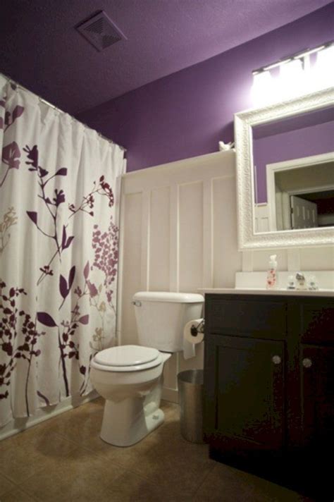 41 Pretty Purple Bathroom Decor Ideas Home Purple Bathrooms