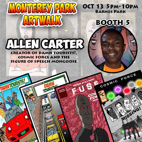 Monterey Park Artwalk Oct 13 Hawaiian Comic Book Alliance