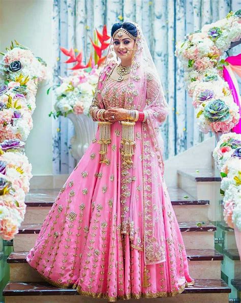 Pin By Urmila Jasawat On Abridal Photography Pink Bridal Lehenga