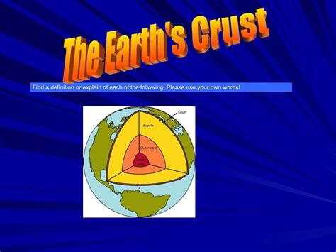 The Earths Crustppt 1ppt 4