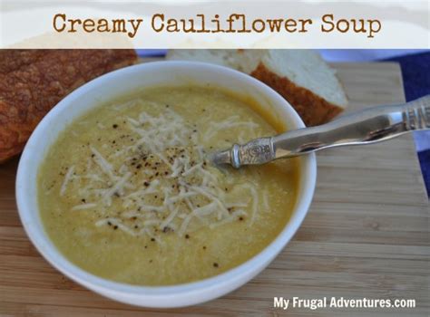 Creamy Cauliflower Soup Without The Cream