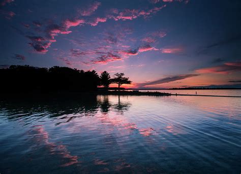 Detroit Point Heavenly Sunset Photograph By Ron Wiltse Fine Art America